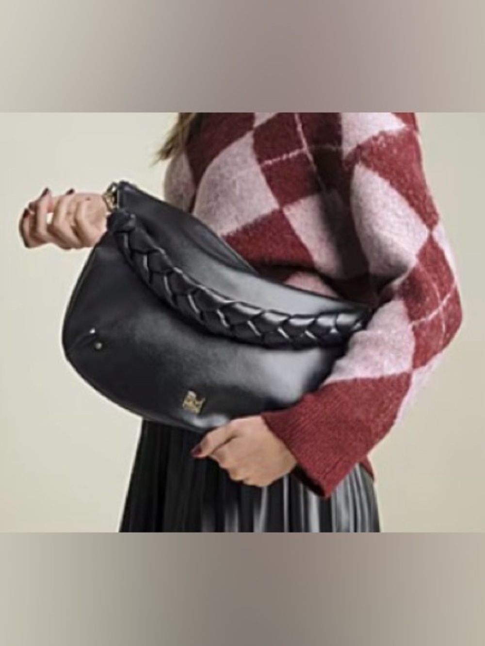 RM Rebecca Minkoff Eldridge Braided Shoulder Bag - Picture 6 of 13